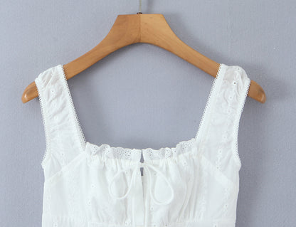 Lace Sling Women Waist Tight Design Slimming Pure Sexy Bud Short Dress Camille