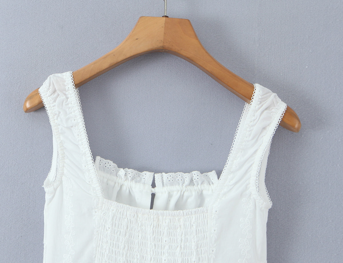 Lace Sling Women Waist Tight Design Slimming Pure Sexy Bud Short Dress Camille