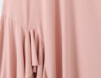 Women Summer Hem Irregular Asymmetric Backless Hanging Collar Dress GoodMe