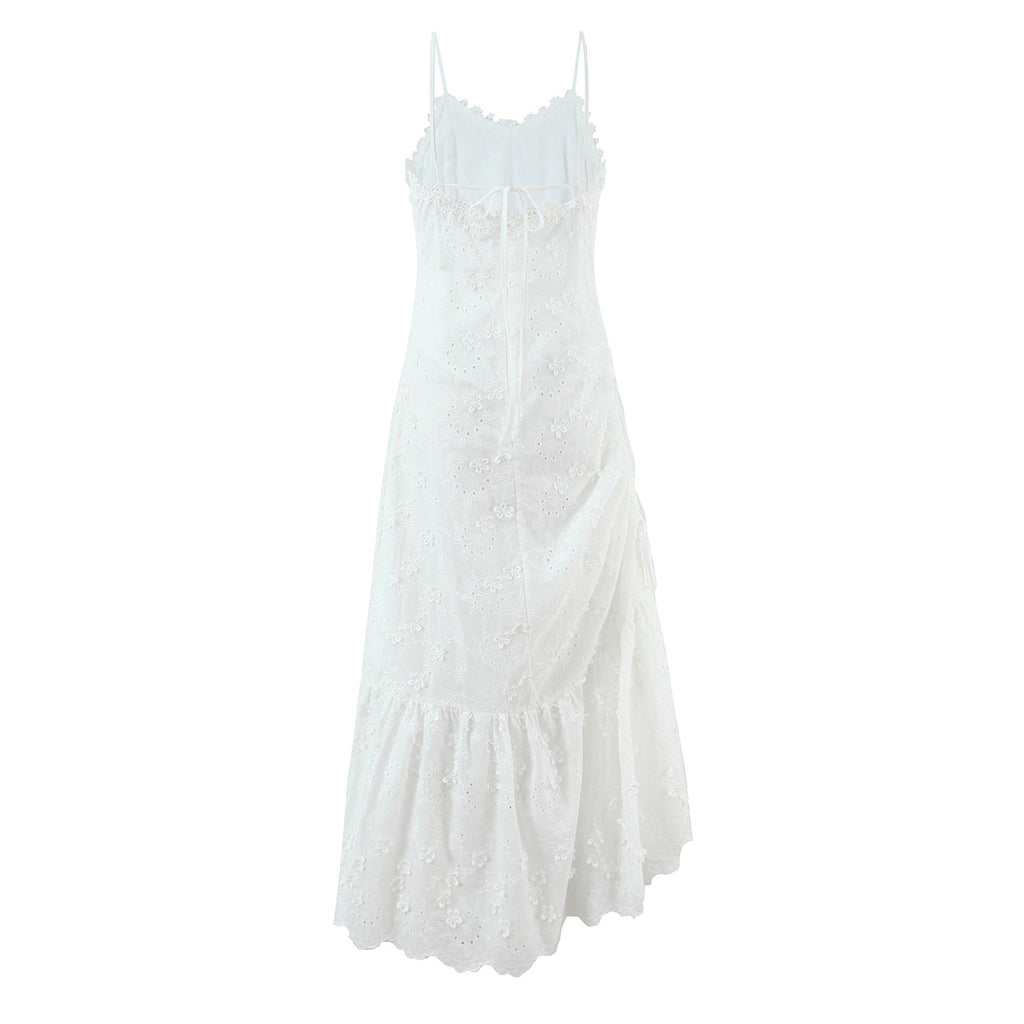 Women Clothing Exquisite Embroidered Floral Strap Dress GoodMe