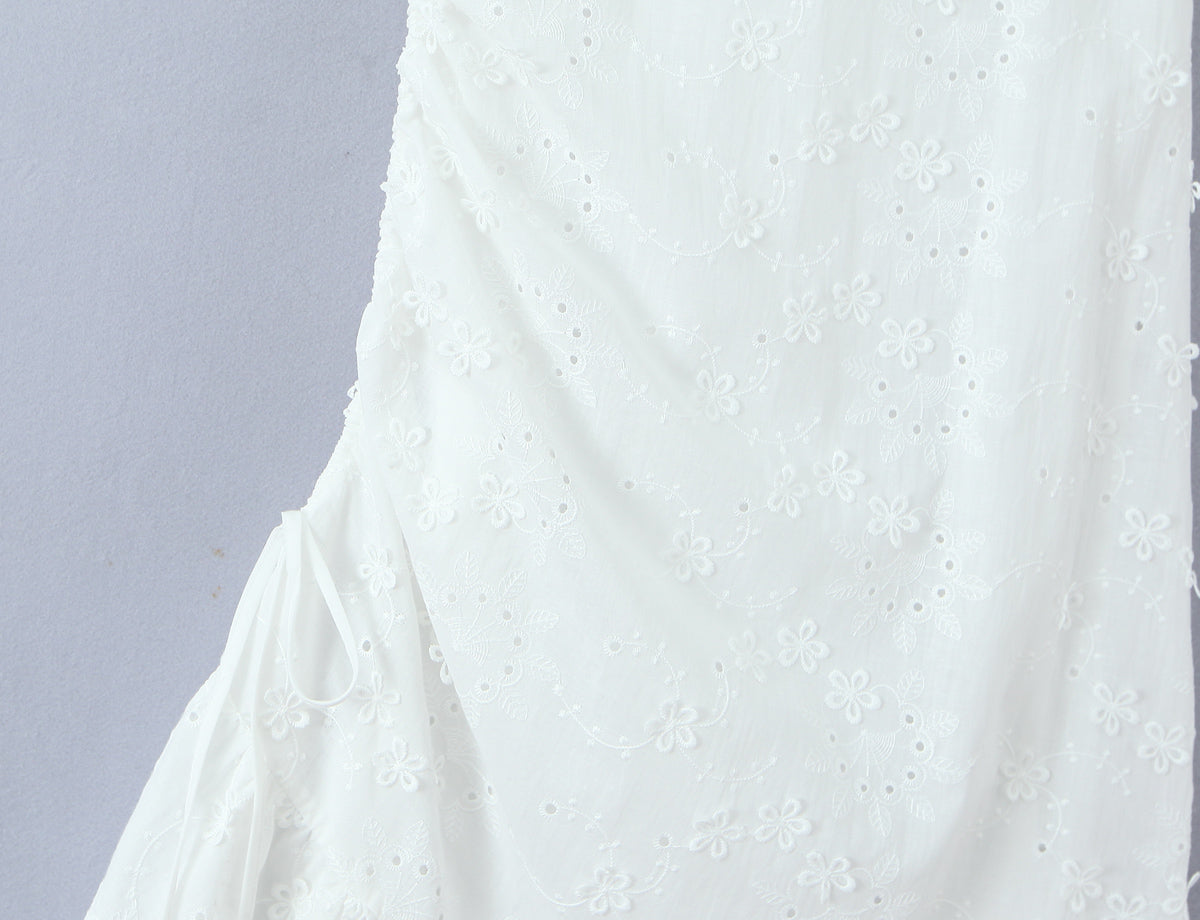 Women Clothing Exquisite Embroidered Floral Strap Dress GoodMe