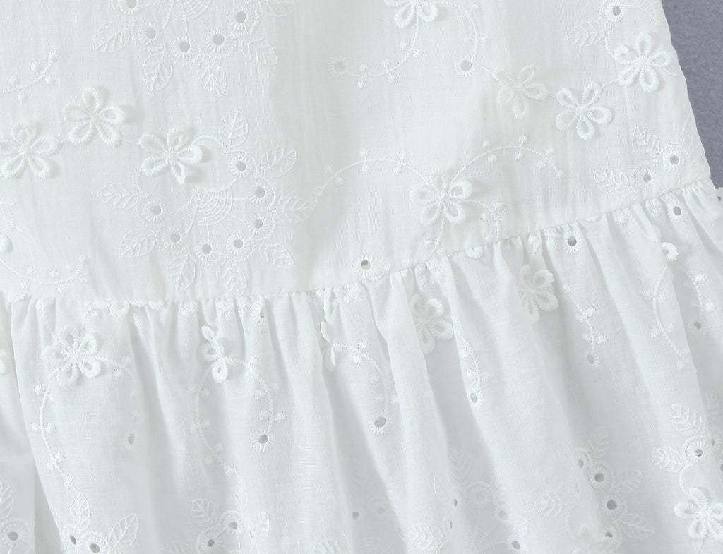 Women Clothing Exquisite Embroidered Floral Strap Dress GoodMe