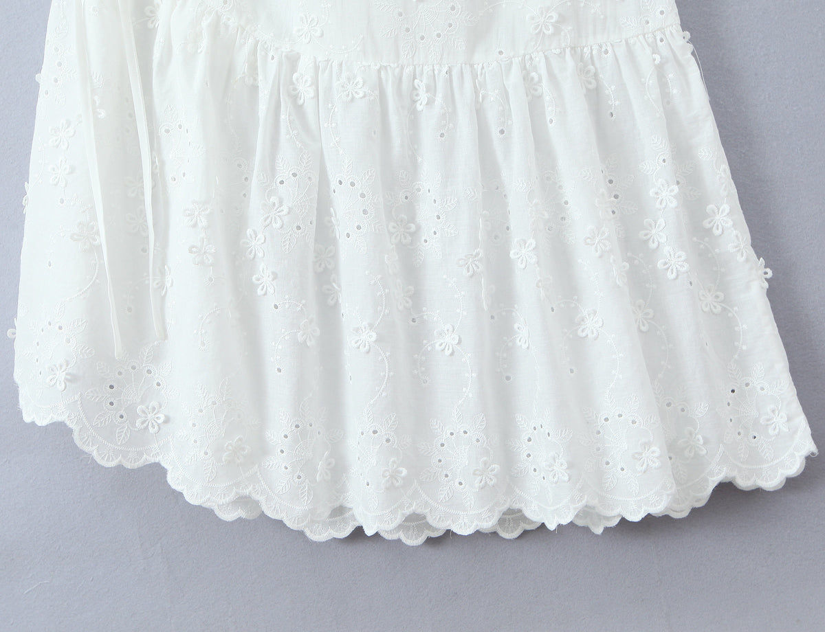 Women Clothing Exquisite Embroidered Floral Strap Dress GoodMe