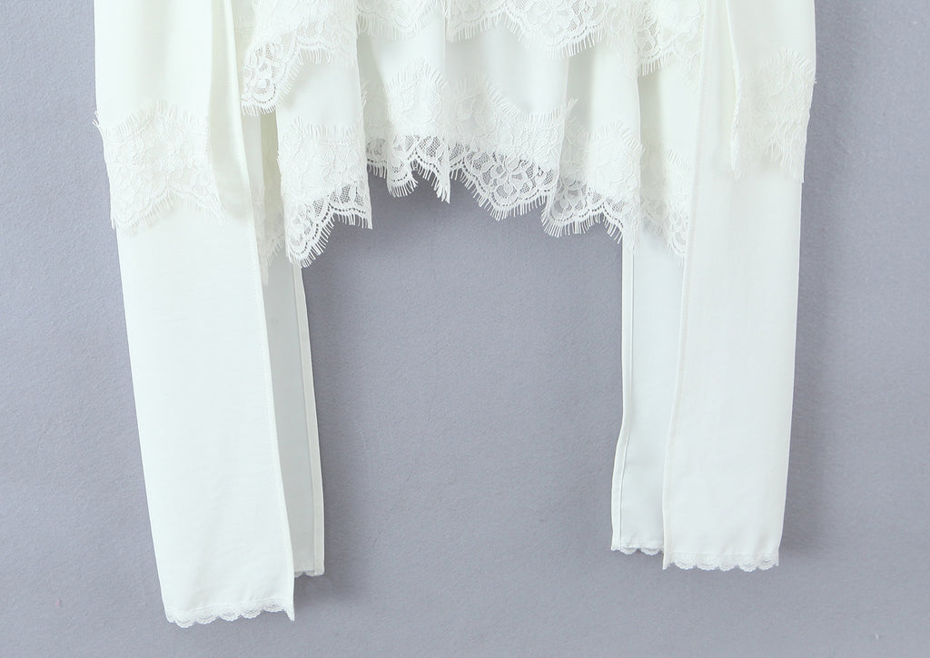 Women Clothing Autumn French Design Lace Decorative Dress GoodMe