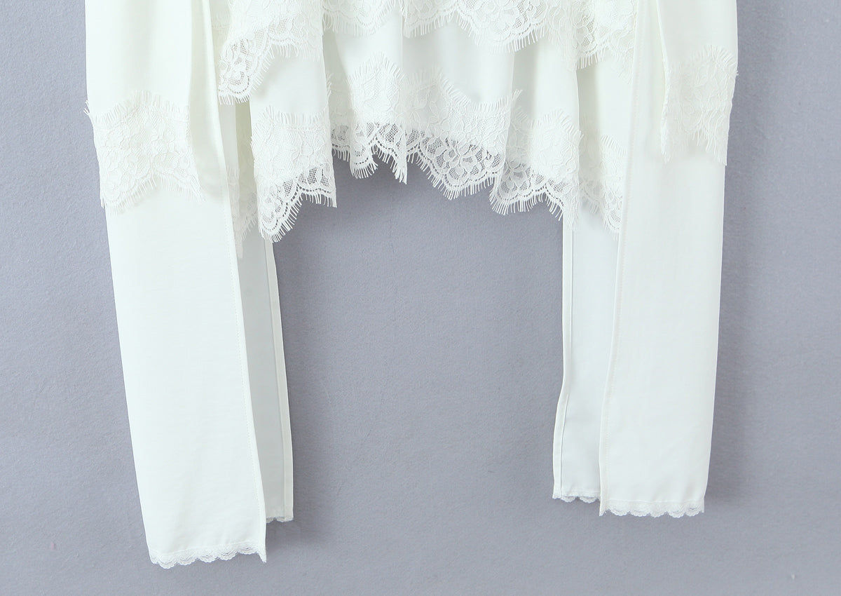 Women Clothing Autumn French Design Lace Decorative Dress GoodMe