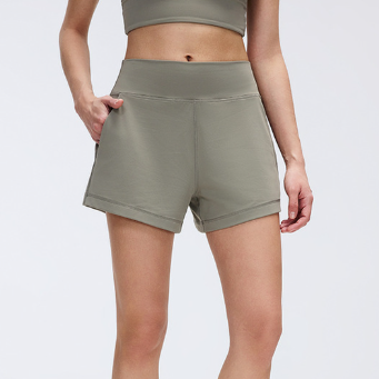 Summer Workout Shorts Women High Waist Yoga Pants Loose Slimming outside Wear Casual Breathable Running Workout Pants Tichin
