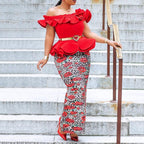 Spring Summer Dress Elegant Sexy Slit Ruffled Cocktail Dress Women SCC
