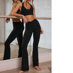Yoga Bra Quick Drying Running Workout Vest Moisture Wicking Detachable Chest Pad Sports Stretch Set(Runs Small) Ruiesf