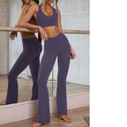 Yoga Bra Quick Drying Running Workout Vest Moisture Wicking Detachable Chest Pad Sports Stretch Set(Runs Small) Ruiesf