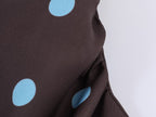 Women Clothing Drape Polka Dot Brace Top SenDa