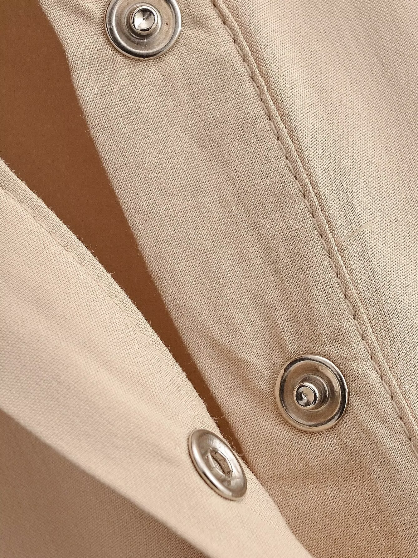 Women Clothing Summer Retro All Match Waist Shirt Pleated Short Office Dress TRAF