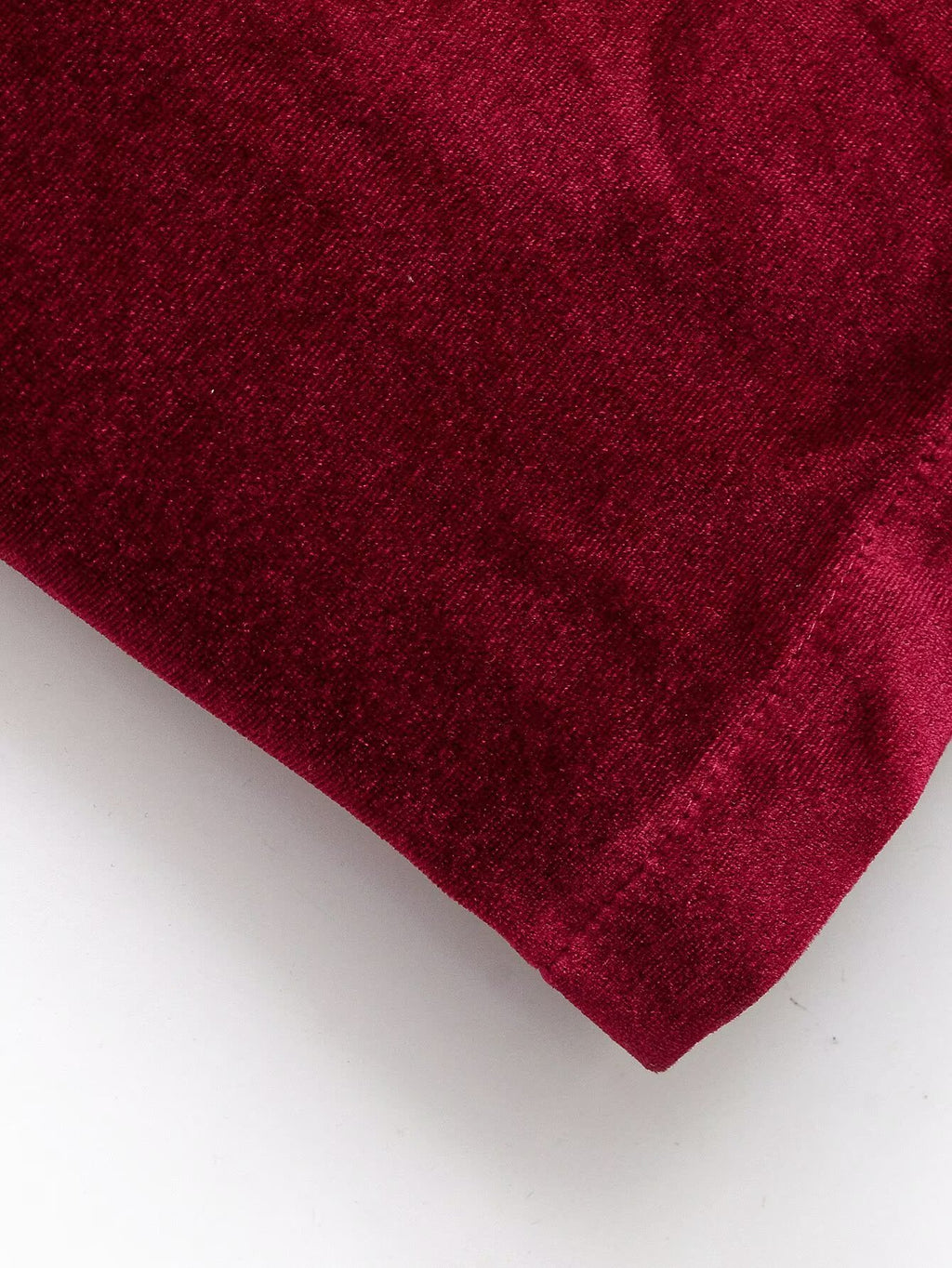 Women Clothing Summer French Design Backless Wine Red Dress TRAF