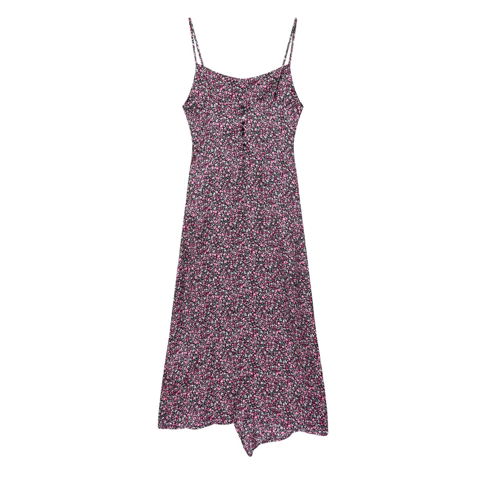 Women Clothing Summer Sexy Floral Strap Dress Howe