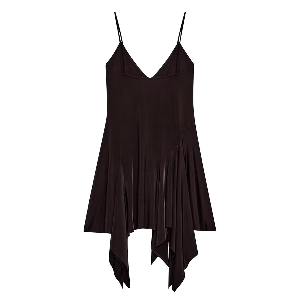 Women Clothing Fashionable Asymmetric Cami Dress JOUNJ