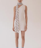 Women Clothing Summer Sexy Sexy Polka Dot Hanging Collar Dress TRAF