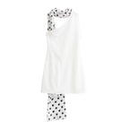 Women Clothing Summer Sexy Sexy Polka Dot Hanging Collar Dress TRAF