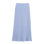 Women Summer Texture Tank Top Midi Skirt Set SenDa