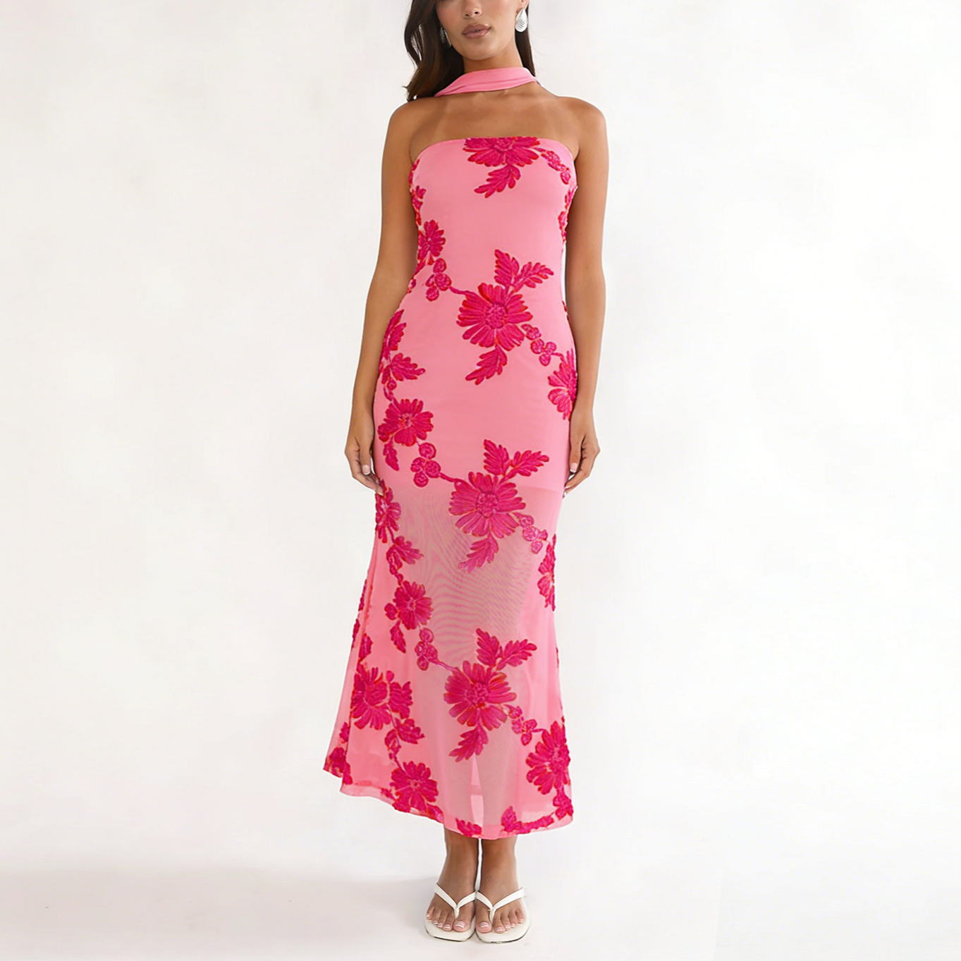Women Wear Summer Elegant Sexy Slim Fit Backless Dress Miss Siss