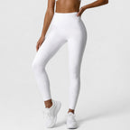 Can Be Worn outside Quick Dry Hip Raise High Waist Yoga Ninth Pants Leggings Breathable Sweat Absorbing Wicking Tight Sports Pants YiGlo