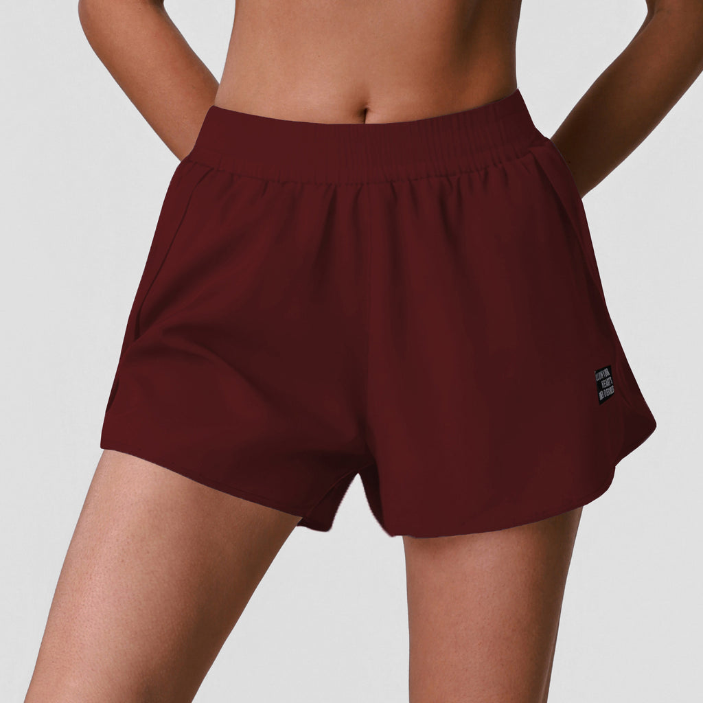 Sports Tennis Shorts Summer Exposure Proof Belt Lining Yoga Pants Running Workout Quick Drying Training Pant YiGlo