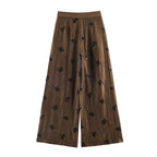 Fashionable Sequin Hanging Collar Top Pant Sets SenDa