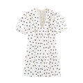White Polka Dot