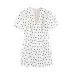White Polka Dot