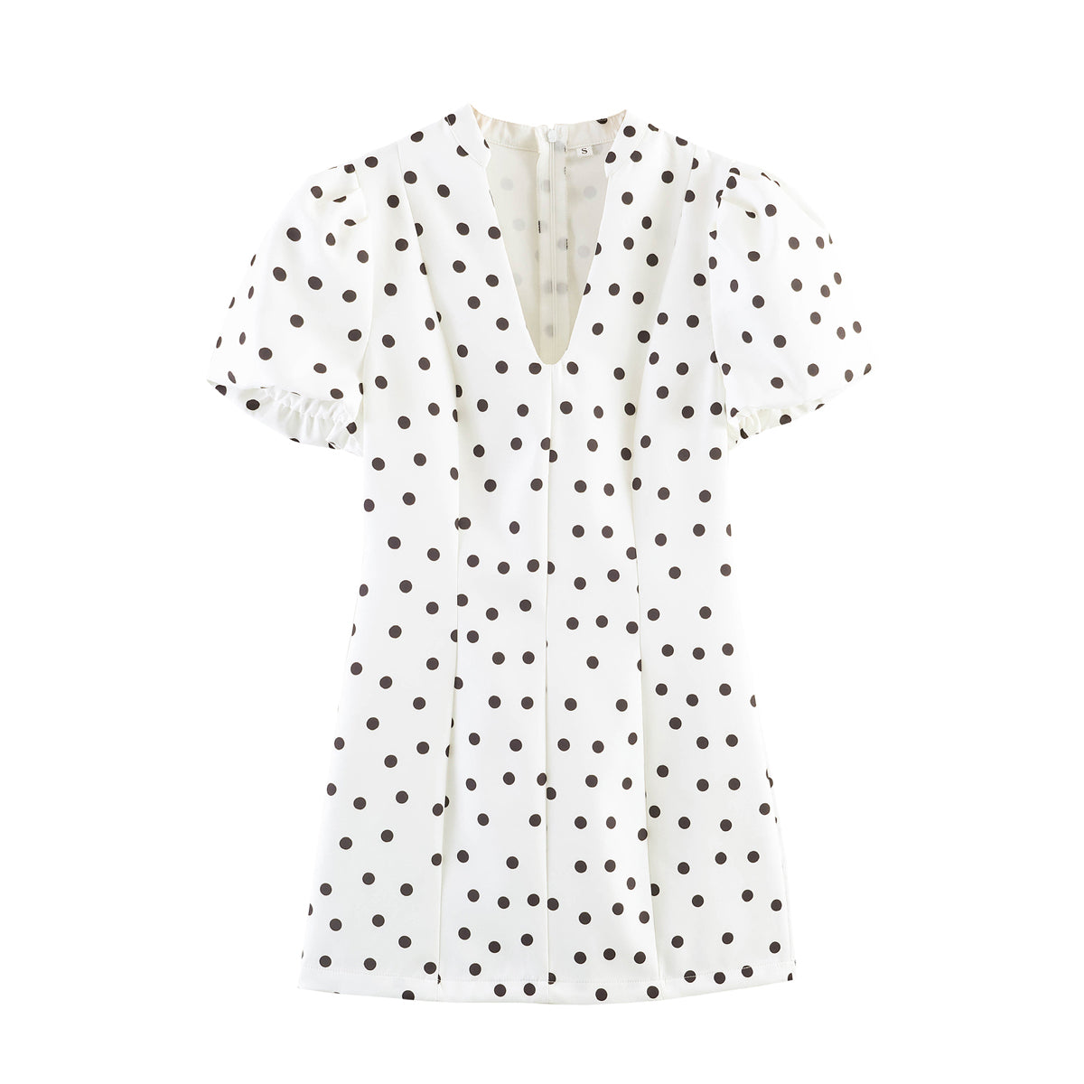 White Polka Dot