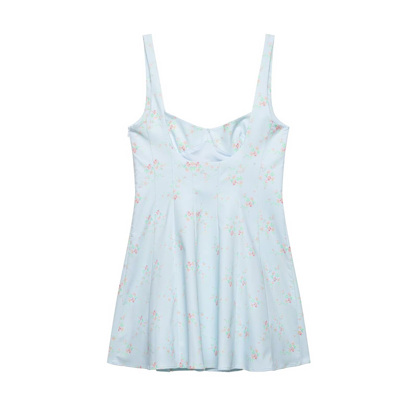 Women Clothing Summer Elegant V neck Floral Printing Slip Dress Women flightCourse