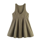 Women Clothing Summer Loose Wear Comfortable Slimming Vest Dress LongZest