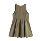 Women Clothing Summer Loose Wear Comfortable Slimming Vest Dress LongZest