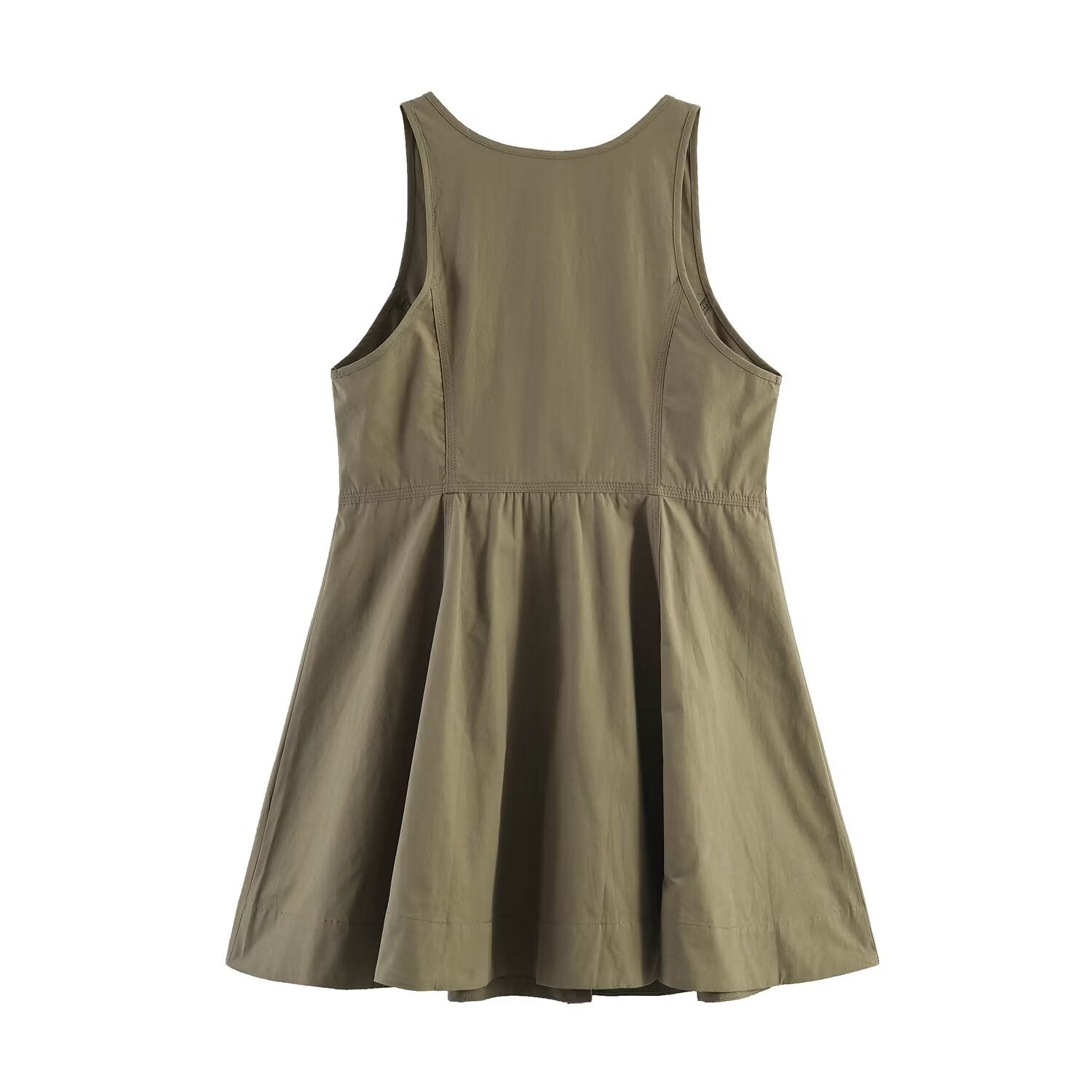 Women Clothing Summer Loose Wear Comfortable Slimming Vest Dress LongZest