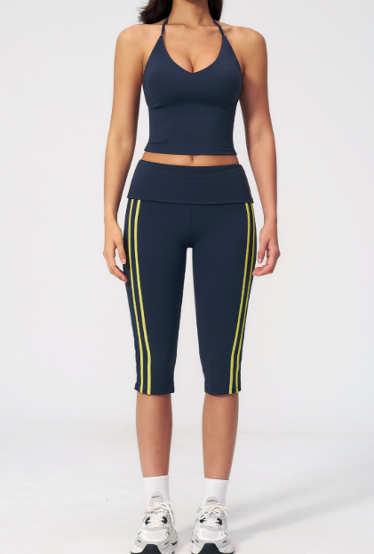 Yoga Wear Sports Outdoor Two Piece Sets Slim Fitting Back Shaping Shockproof Yoga Women Sollinarry