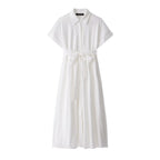 Women Wear Classic Collection Hollow Out Cutout Out Embroidered Dress flightCourse