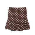 Brown polka dots