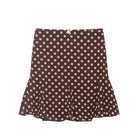 Brown polka dots