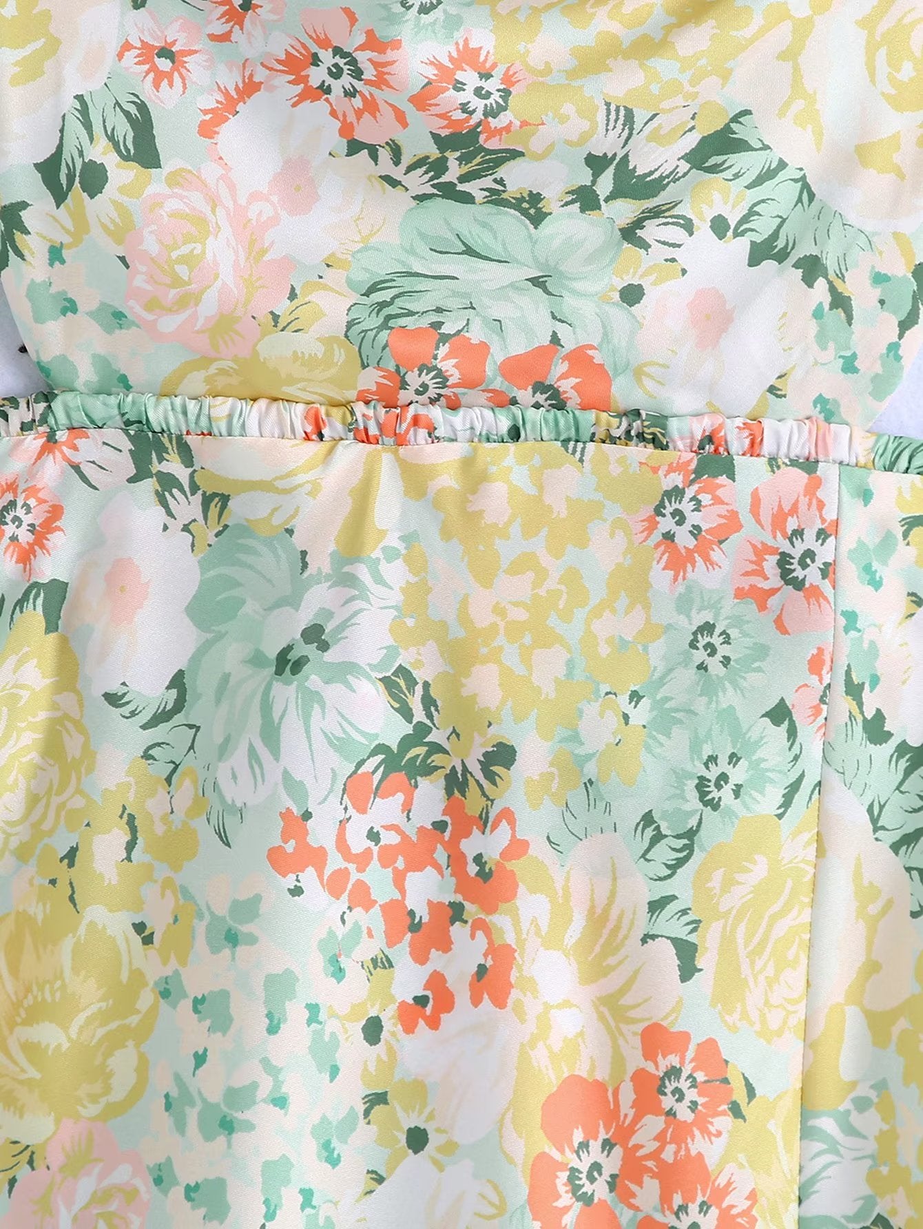Women Clothing Printed Vacation Maxi Dress Sexy French Backless Strap Dress CHEN