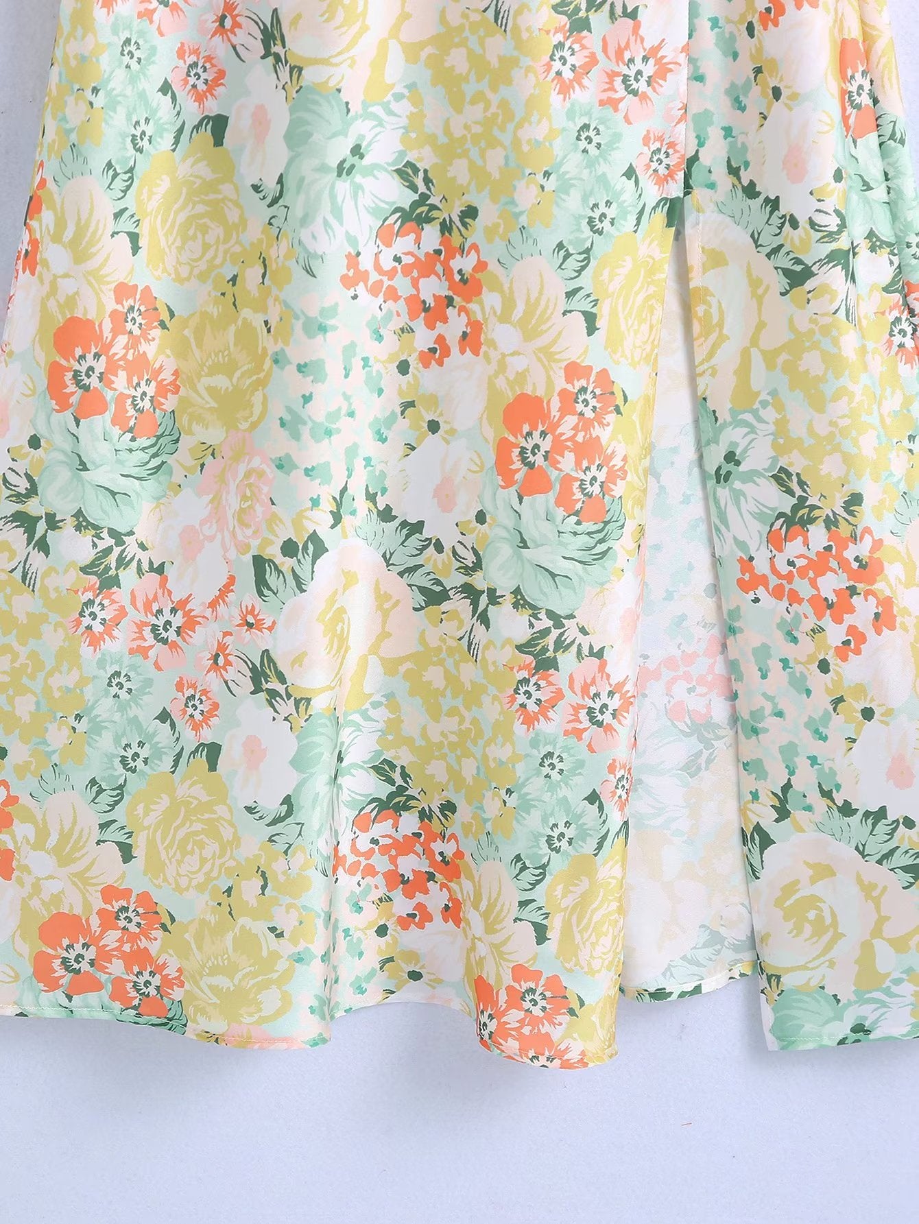 Women Clothing Printed Vacation Maxi Dress Sexy French Backless Strap Dress CHEN