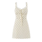 Apricot Black Dots