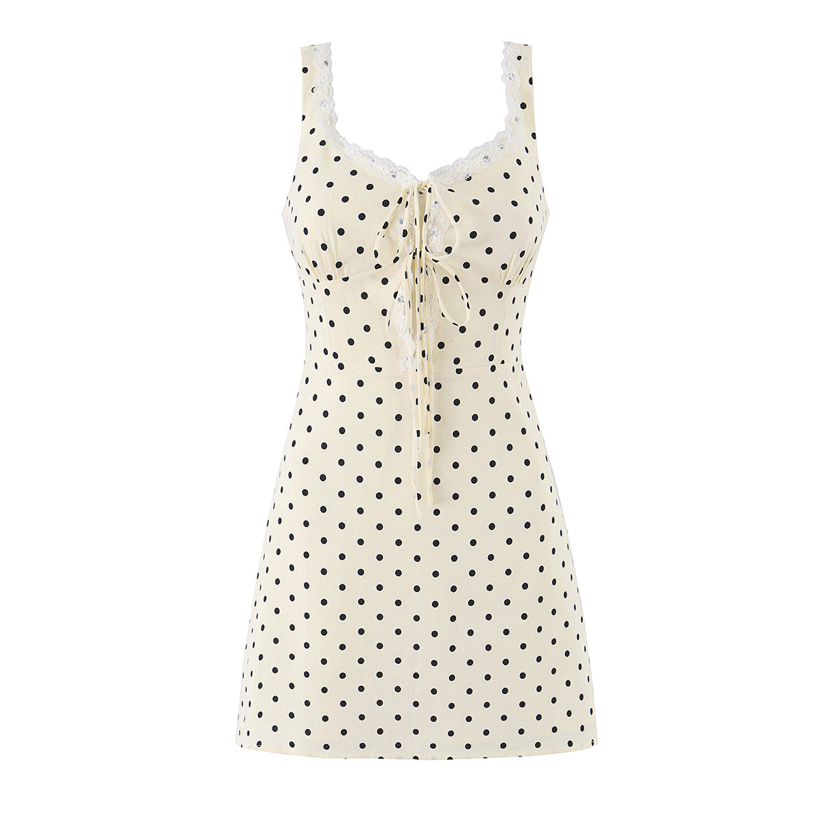 Apricot Black Dots