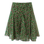 Summer Women Clothing Lazy Printed Niche Super Beautiful Skirt PullWind