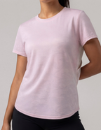 Summer Short Sleeved Women Jacquard Running Training Wear Fitness Sports Top T shirt Breathable Quick Drying Blouse YiGlo