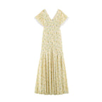 Women Clothing French Floral Lace Slim Fit Long Hip Dress LongZest