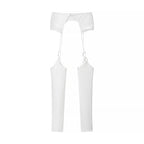 Summer Women Clothing Sexy Three Dimensional Sheath Suspender Adjustable JiaJia