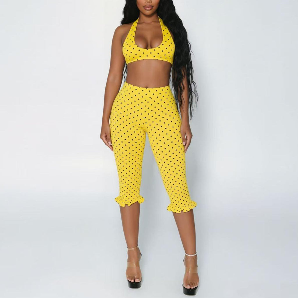 Women Sexy Polka Dot Casual Set Niya