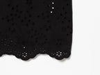 Women Hollow Out Cutout Embroidered Midi Strap Dress Howe