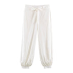 Women Spring Solid Button Top Shirt Pant Sets SenDa
