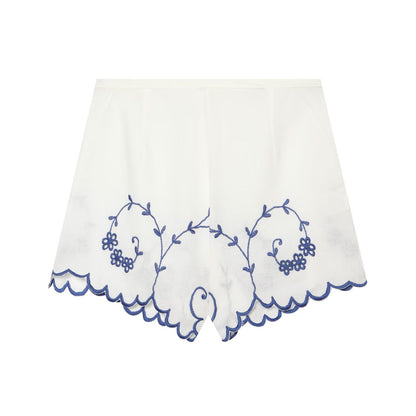 White Shorts