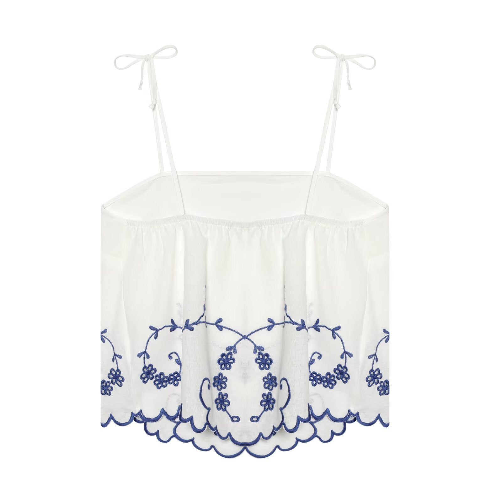 Summer Blended Embroidered Top Casual Shorts Sets Howe