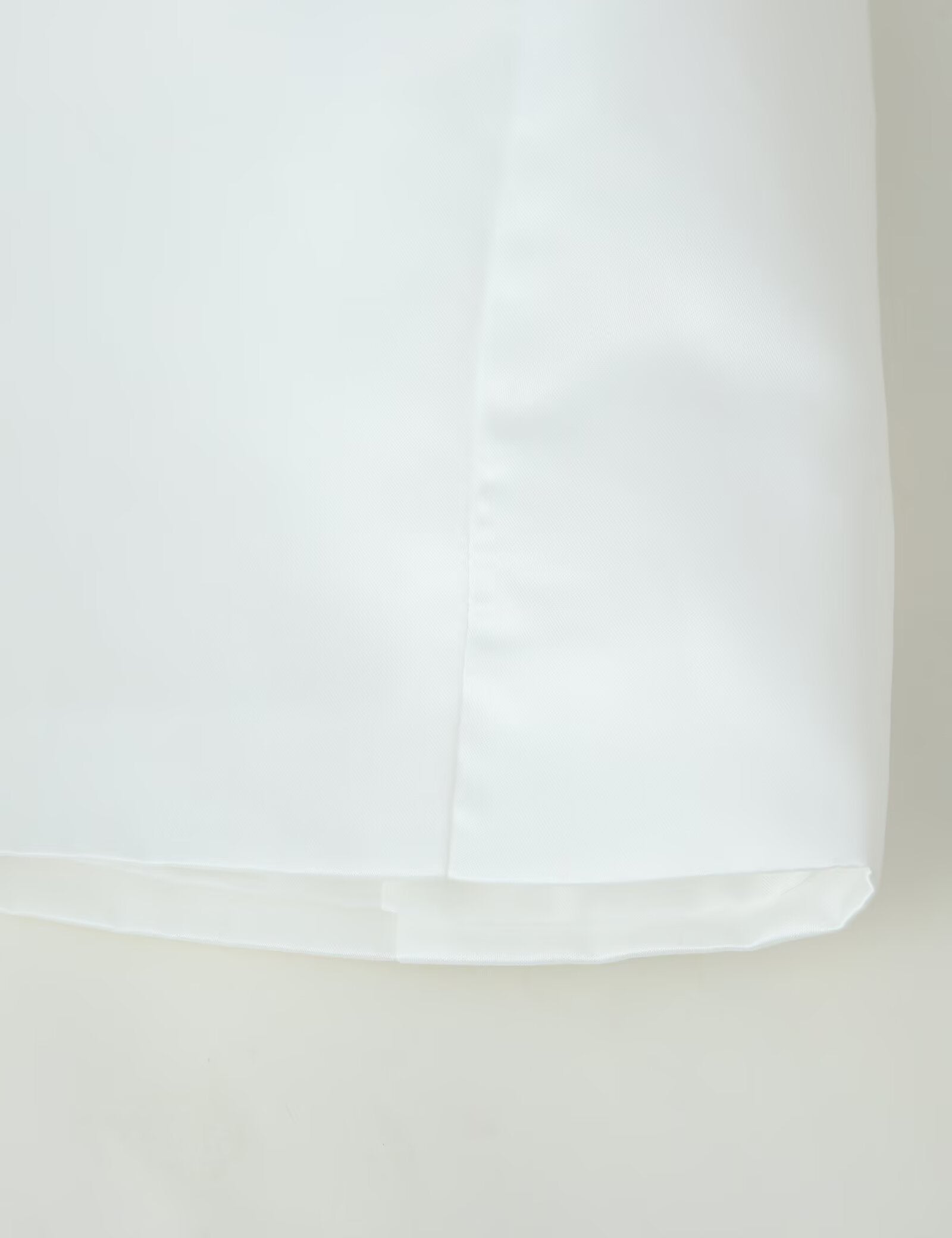 Women Clothing Office Small Stand Collar Faux Pocket Decoration Cape Top CHEN
